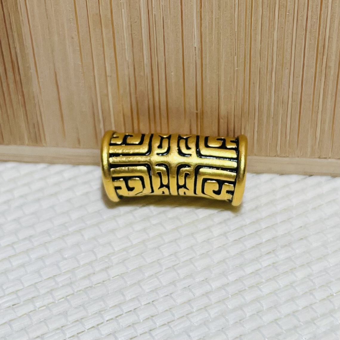 足金烤漆饕餮中版弯管