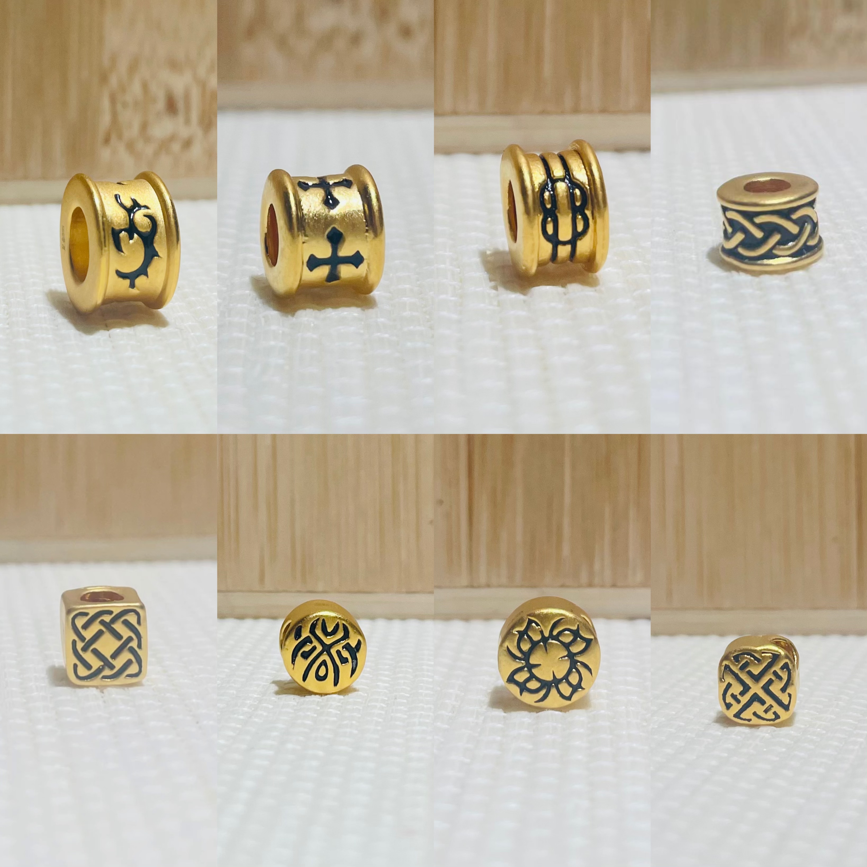 足金烤漆刺青系列配件时尚百搭个性气质