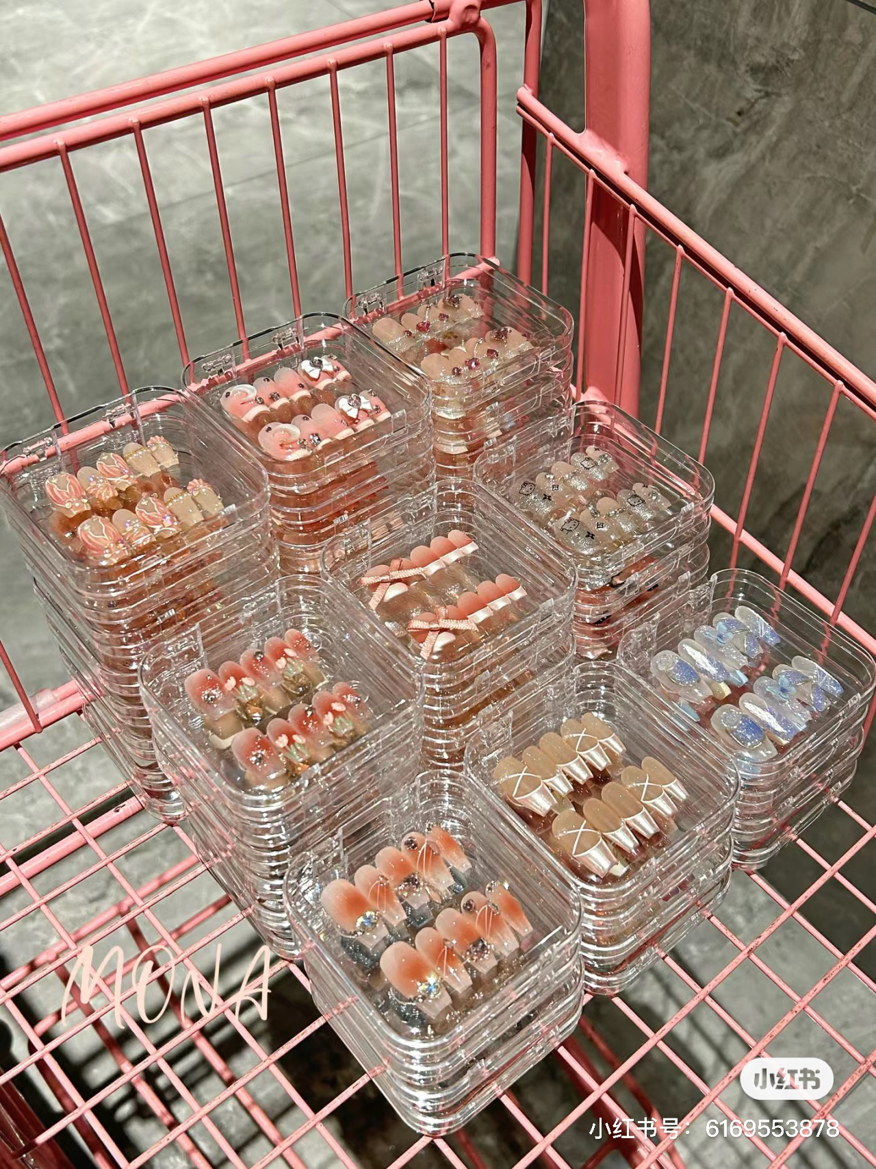 【补补邮】～款多多纯手工穿戴甲