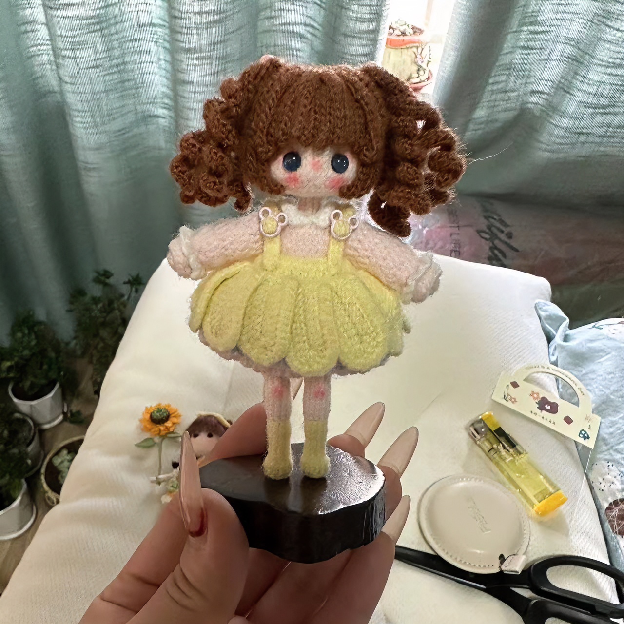 兔兔精品手工钩织娃娃