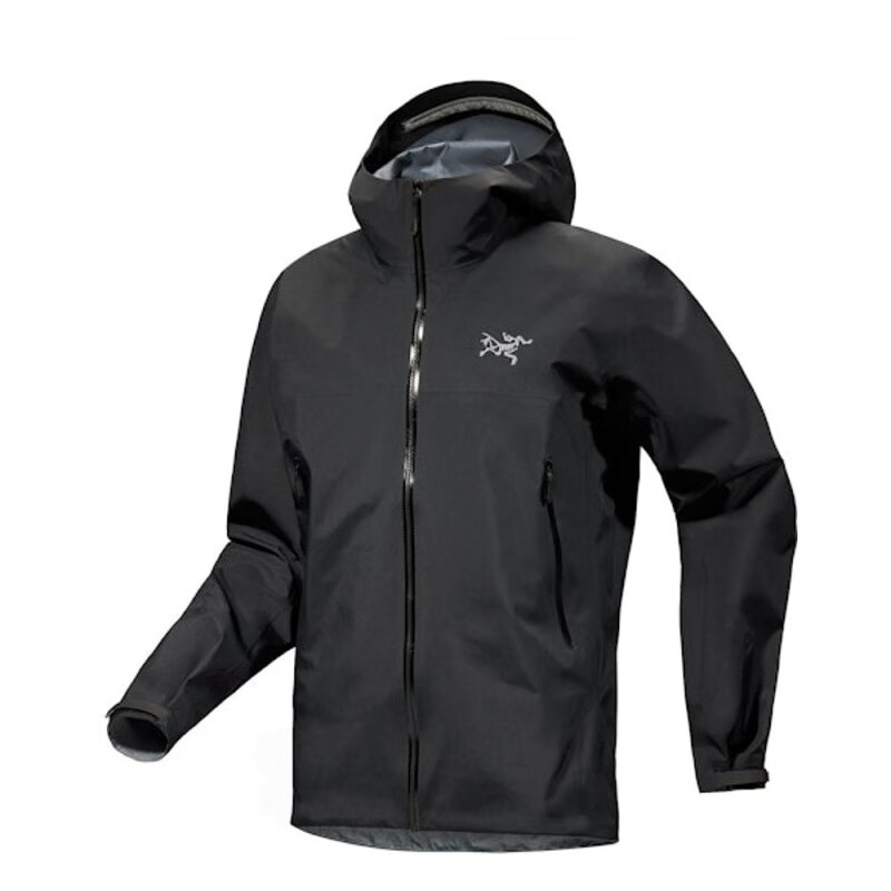 ARC'TERYX/始祖鸟男款Beta Jacket硬壳外套纯色 25年80D 黑色