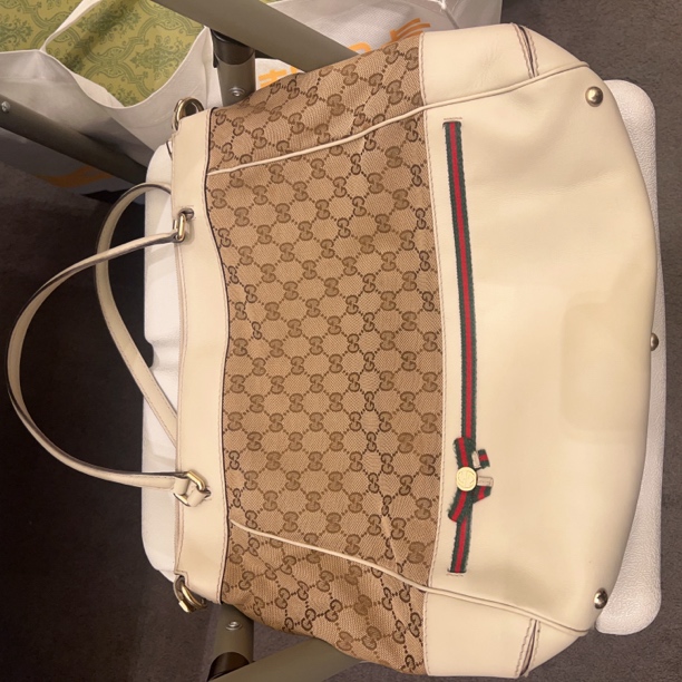 95新 GUCCI/古驰 古驰 百搭时尚款老花手提包