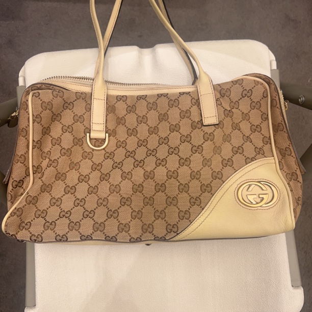 95新 GUCCI/古驰 古驰 百搭款老花时尚手提包