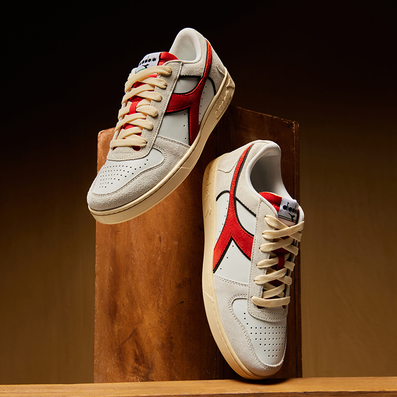 diadora/迪亚多纳男女鞋情侣复古运动低帮休闲板鞋magic basket