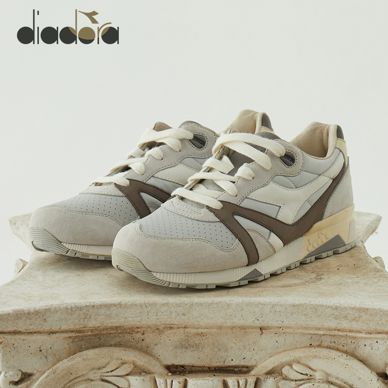 diadora/迪亚多纳春季男时尚经典复古休闲低帮增高跑步鞋N9000