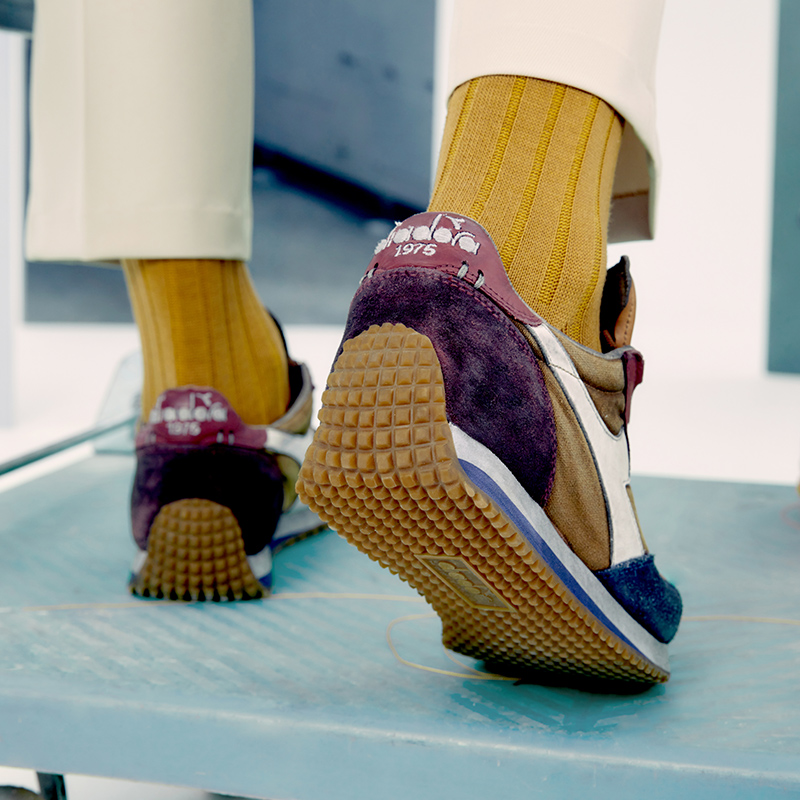 diadora/迪亚多纳男女鞋欧产运动脏蜡石复古做旧慢跑鞋 EQUIPE