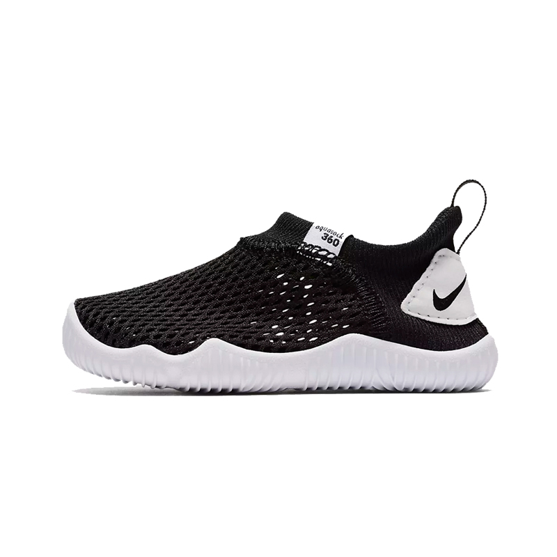 正品NIKE耐克儿童鞋夏季款男童女童一脚蹬凉鞋宝宝镂空网面涉水鞋