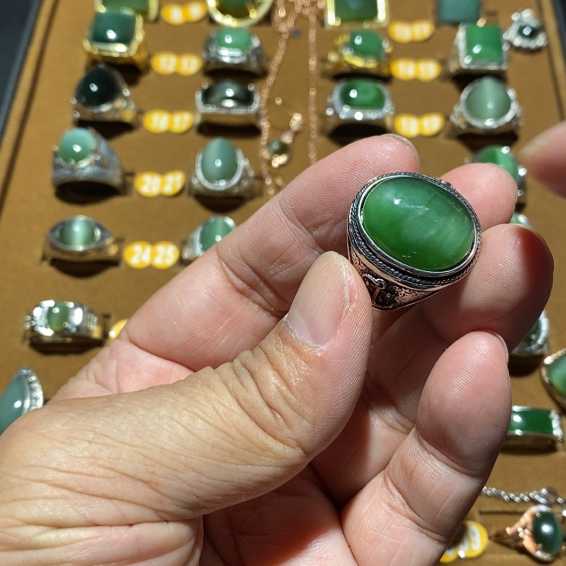 【闪购商品】和田玉戒指合金