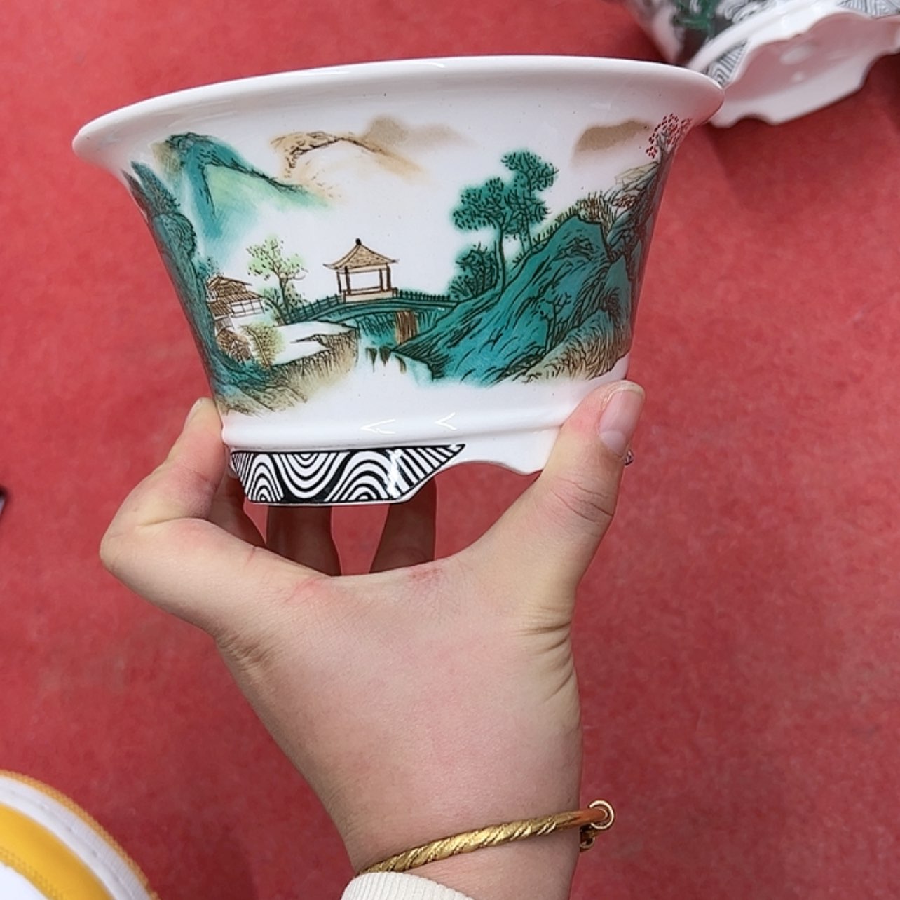 【闪购商品】紫砂花盆183号瑕疵16/9cm