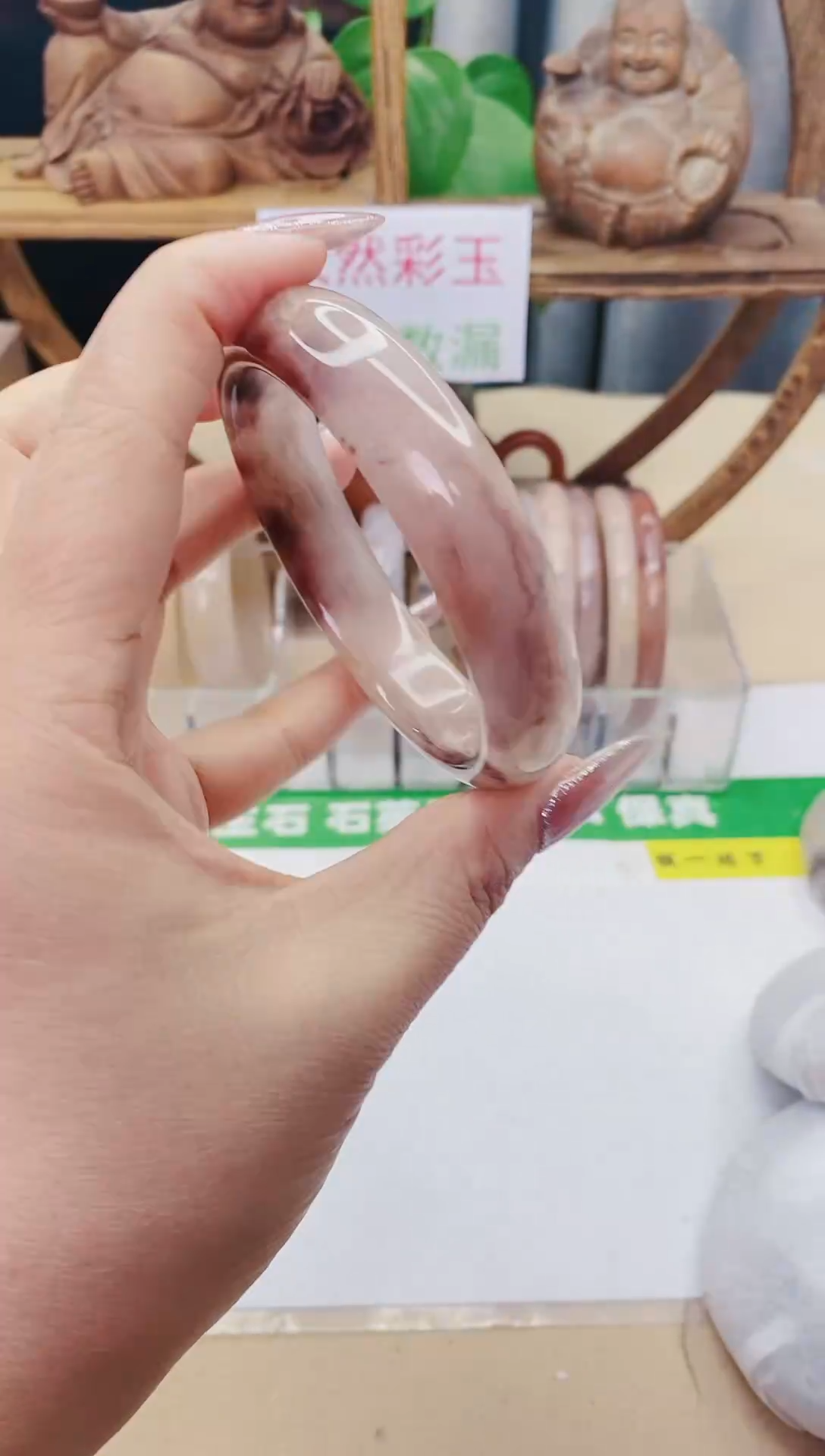 【闪购商品】石英质玉手镯未镶嵌60-0797582797