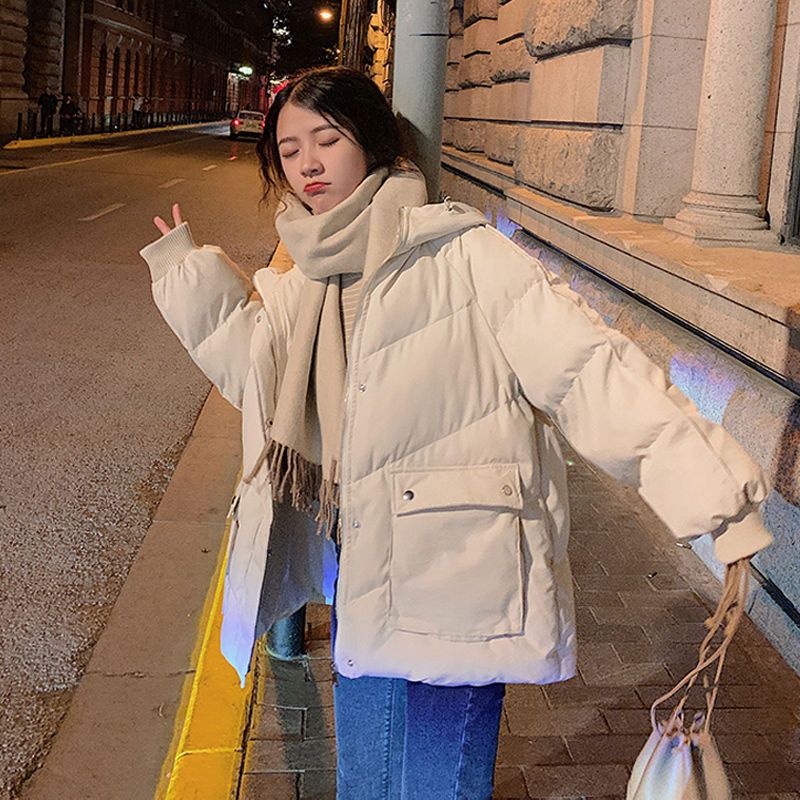 冬季棉服2023新款棉衣韩版反季面包服女冬装外套短款棉袄加厚