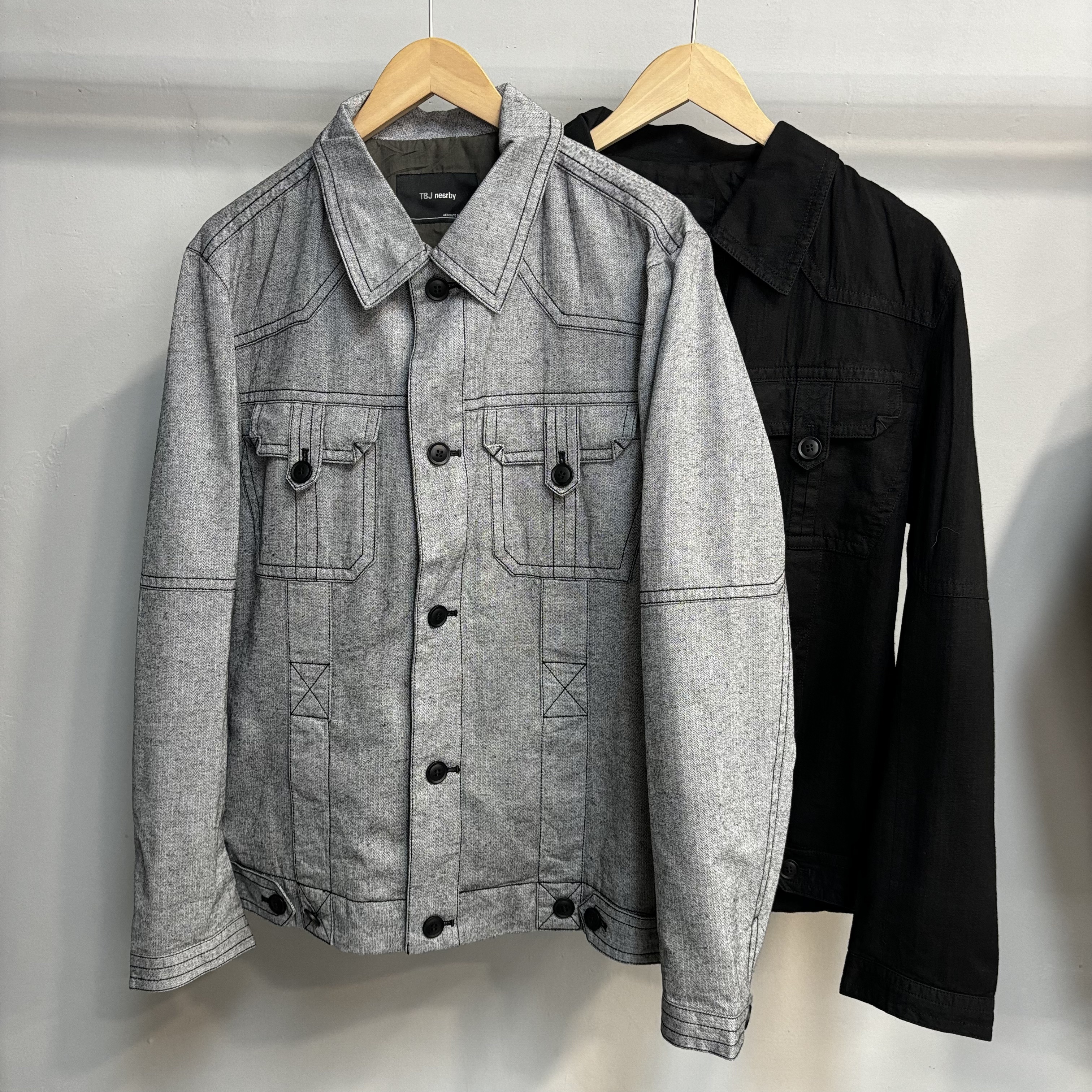 外贸男装夹克水洗做旧复古春秋短款外套时尚休闲翻领上衣外套