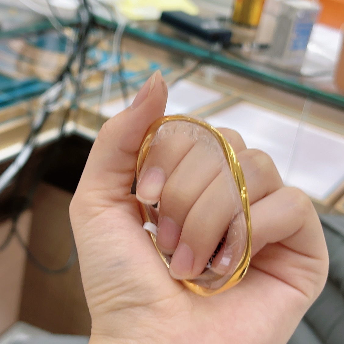 宝裕华黄金足金999 5G莫比乌斯手镯#56