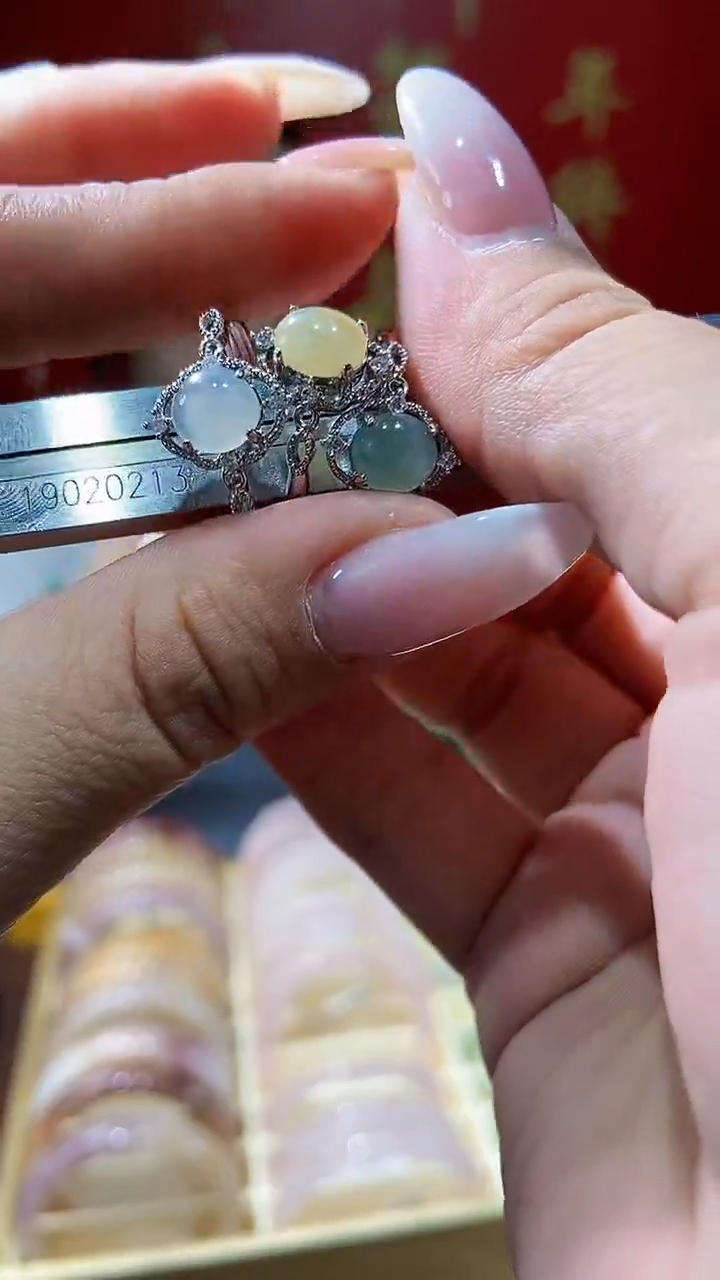 【闪购商品】翡翠戒指未镶嵌戒指