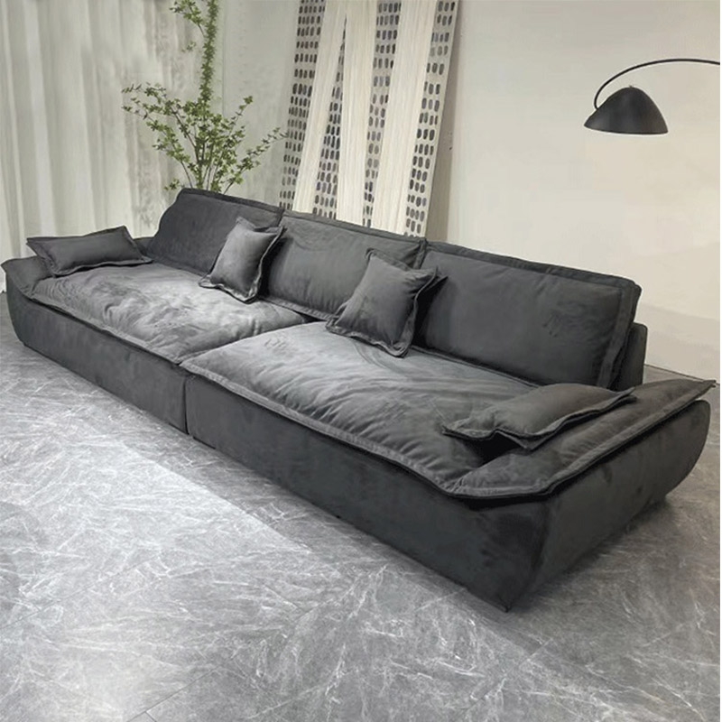 奥克兰帆船沙发意式极简客厅简约现代轻奢科技布小户型网红布沙发