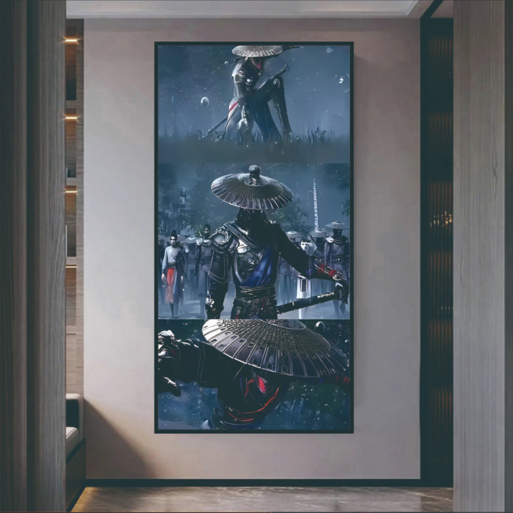 不良人  40*80  铝合金晶瓷装饰画