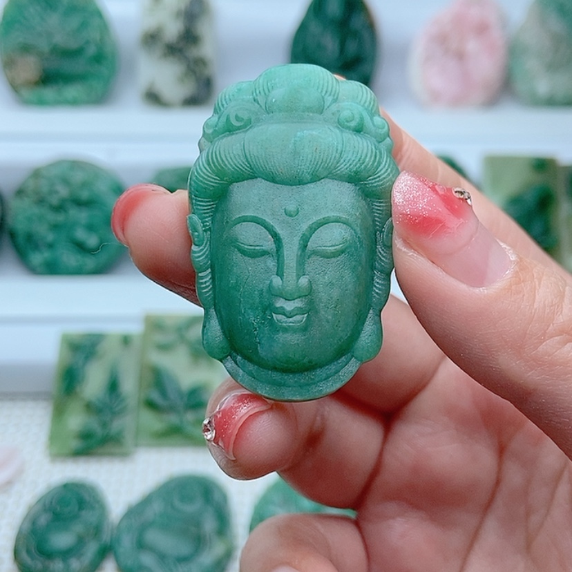 【闪购商品】独山玉挂件未镶嵌法**下