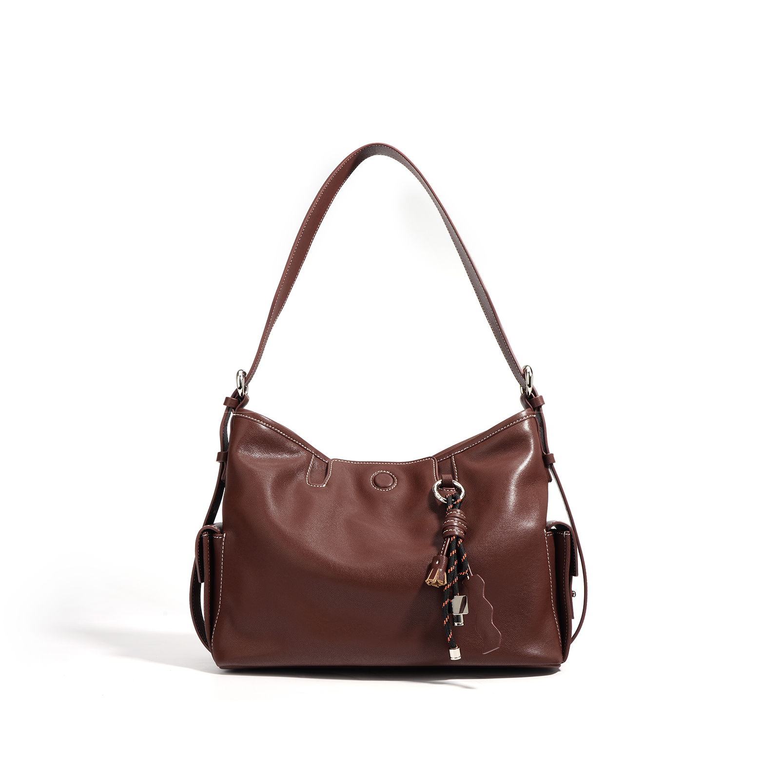 【珍奢限定】秋季大容量秋冬气质百搭小众设计腋下手提包#F9847