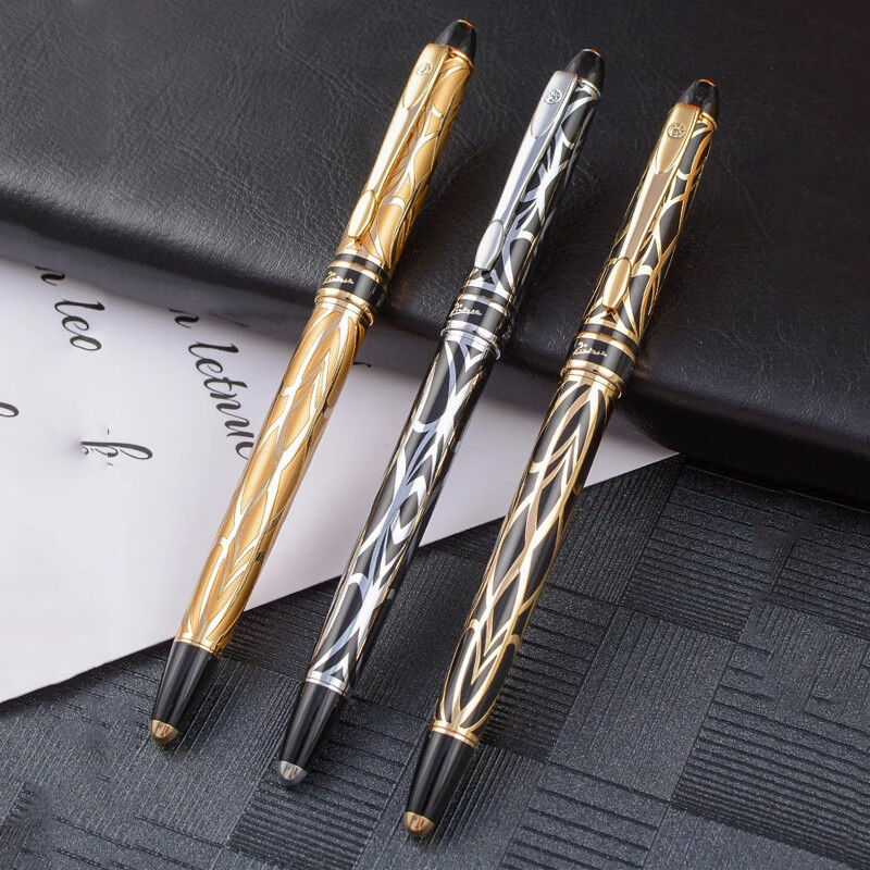 毕加索901经典复古铱金笔商务办公学生练字钢笔0.5mm高档礼盒装