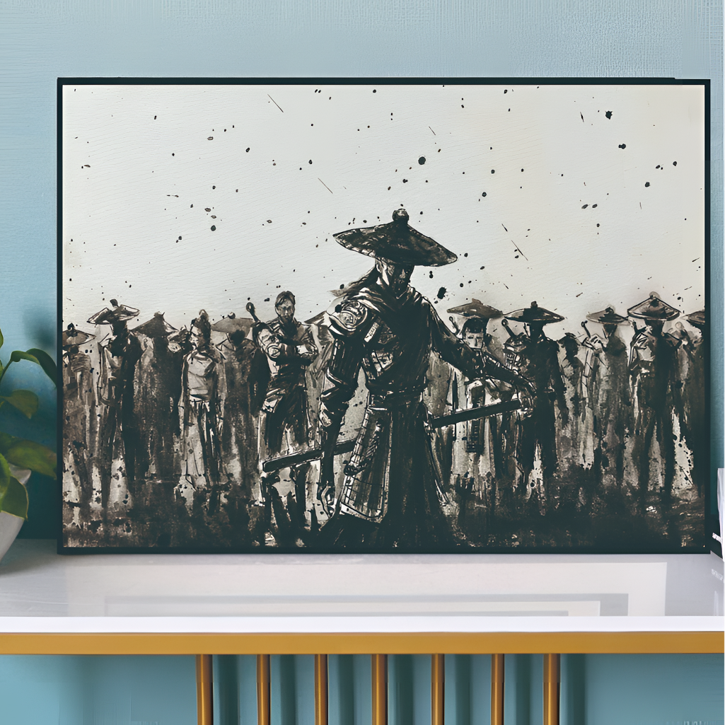 《不良人水墨版》客厅卧室装饰画40*60