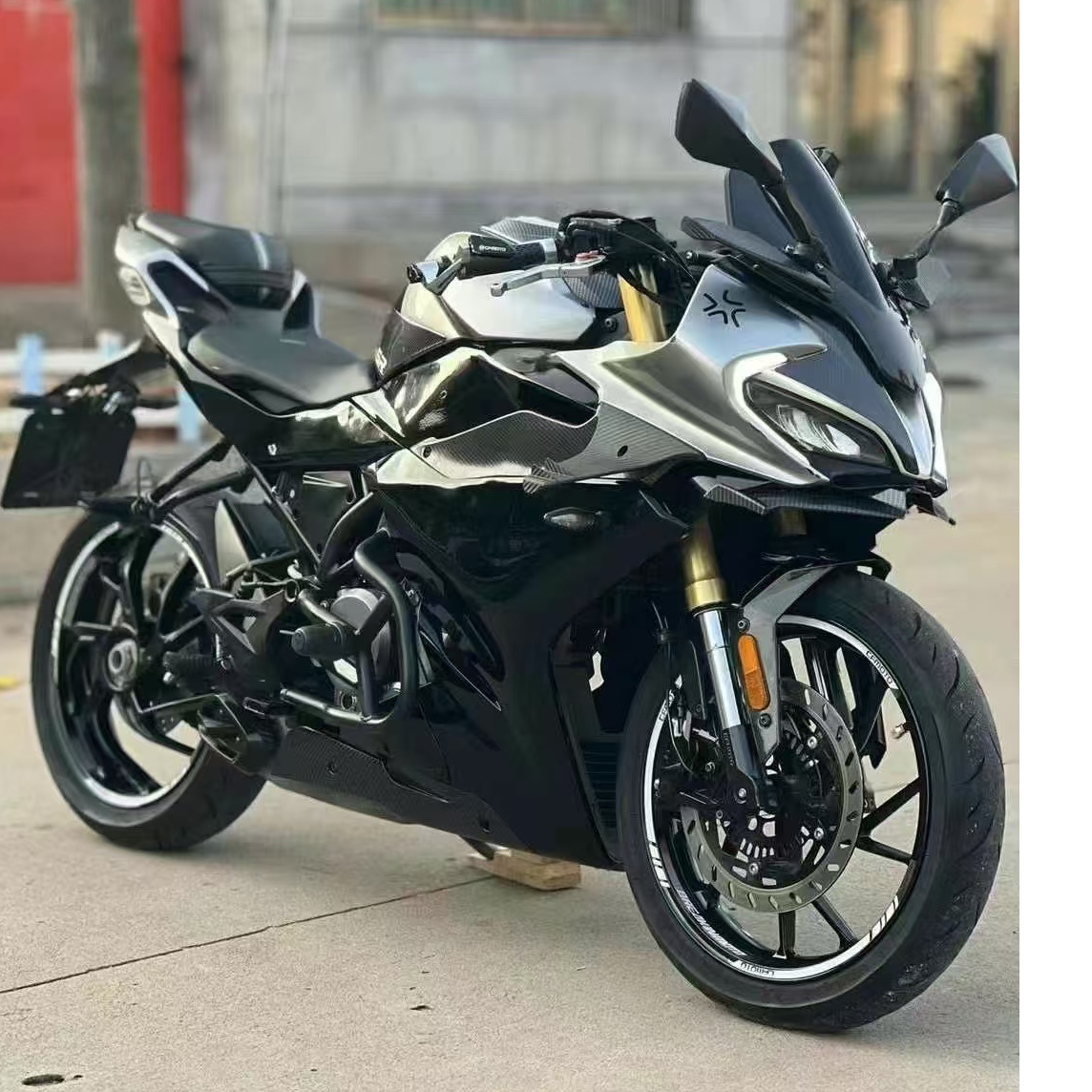 春风250SR摩托车跑车配件车架子