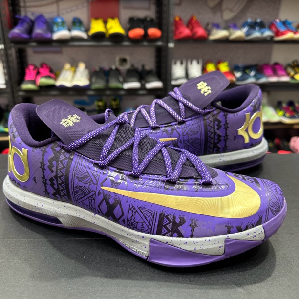44码 95新 原盒 杜兰特6 kd6 黑人月 BHM 篮球鞋男鞋