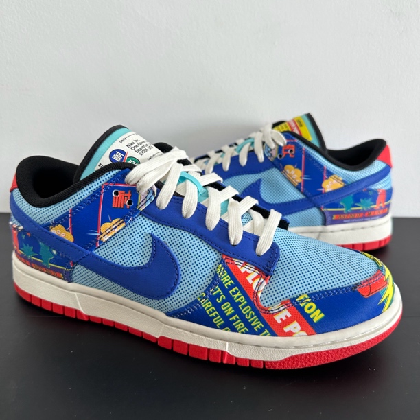 42码 准新 无原盒 dunk 鞭炮 双层刮刮乐 休闲板鞋 男鞋