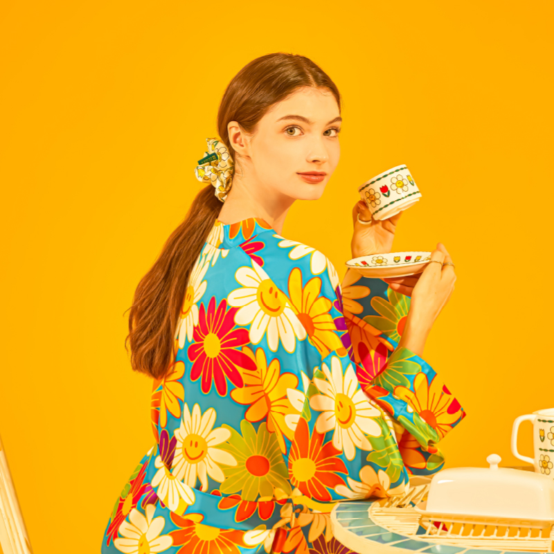 wigglewiggle家居服套装可外穿高级感缎面睡衣女新款薄款