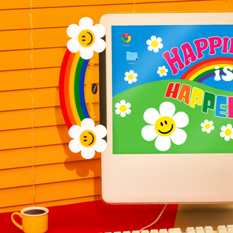 wigglewiggle电脑便贴板留言板侧边夹便签标屏幕记事粘贴塑料