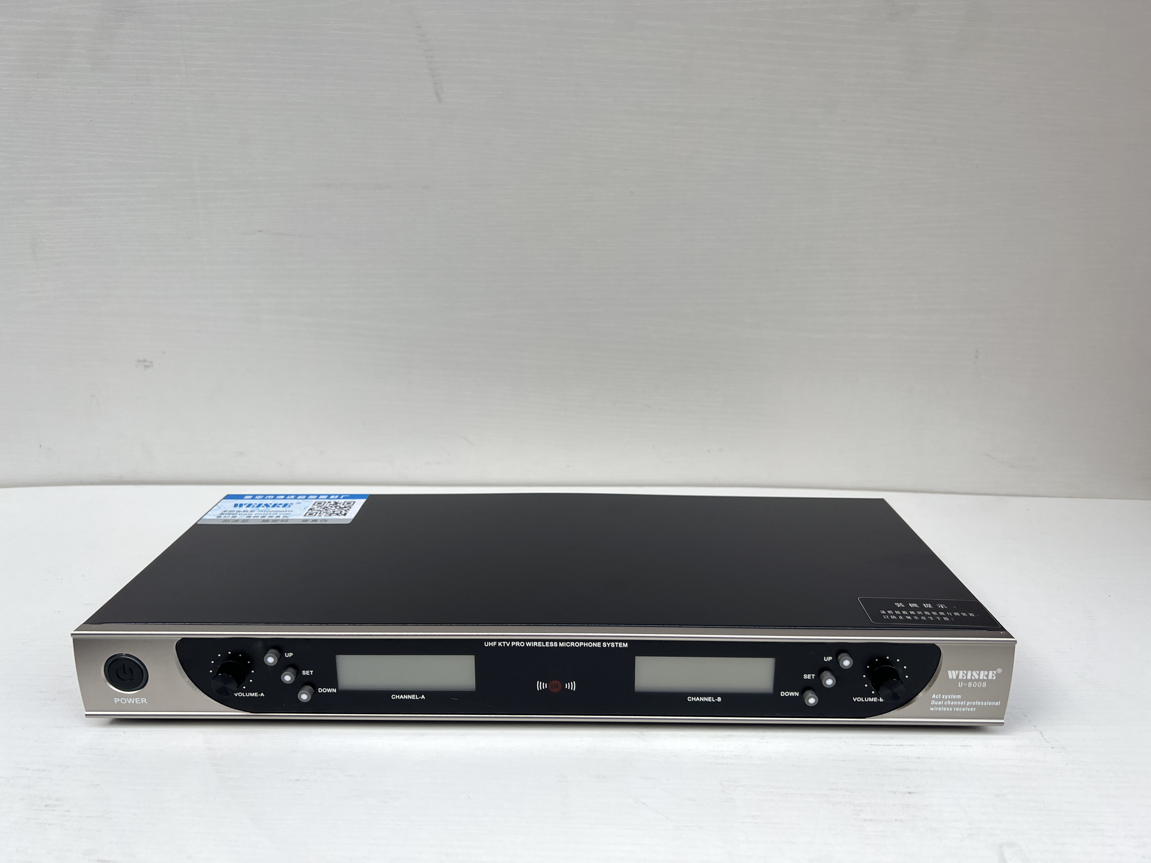 618特价全新威尔U8008高品质U段无线话筒KTV娱乐会议室开会麦克