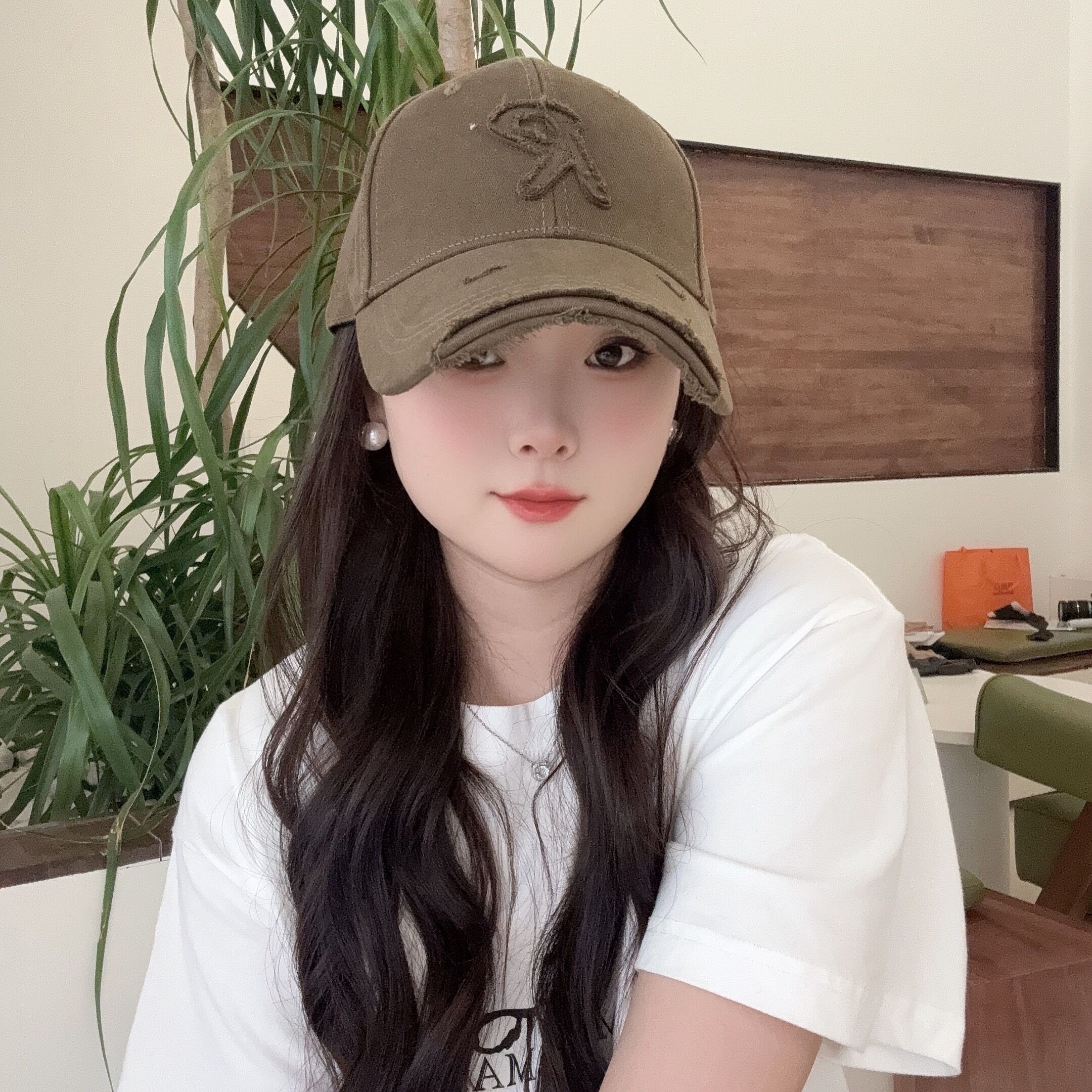 【硬顶大帽檐】流光风棒球帽休闲百搭鸭舌帽遮阳时尚做旧复古潮街头