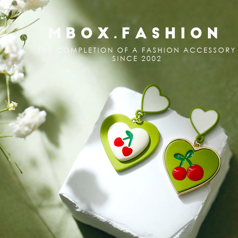 Lonel/洛奈 合金耳饰 QC【樱桃的季节】 925银针 耳环95