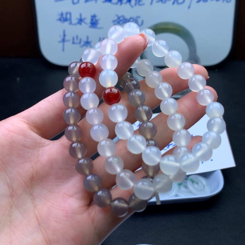 【闪购商品】石英质玉手链未镶嵌多样性