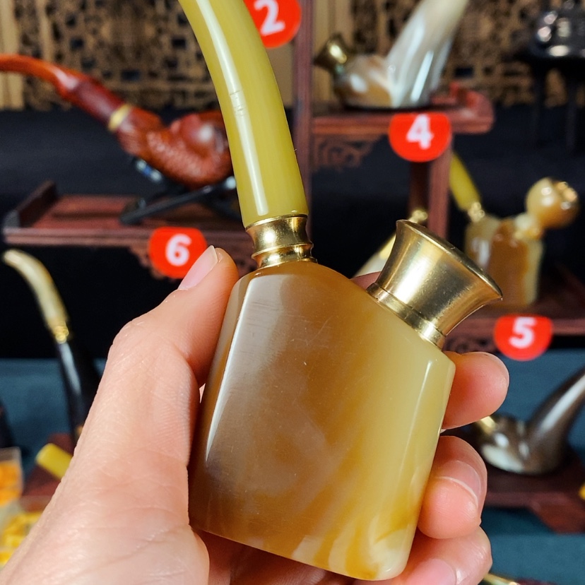 【闪购商品】高端定制手工烟斗根雕