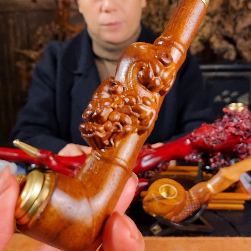 【闪购商品】高端定制手工dou根雕