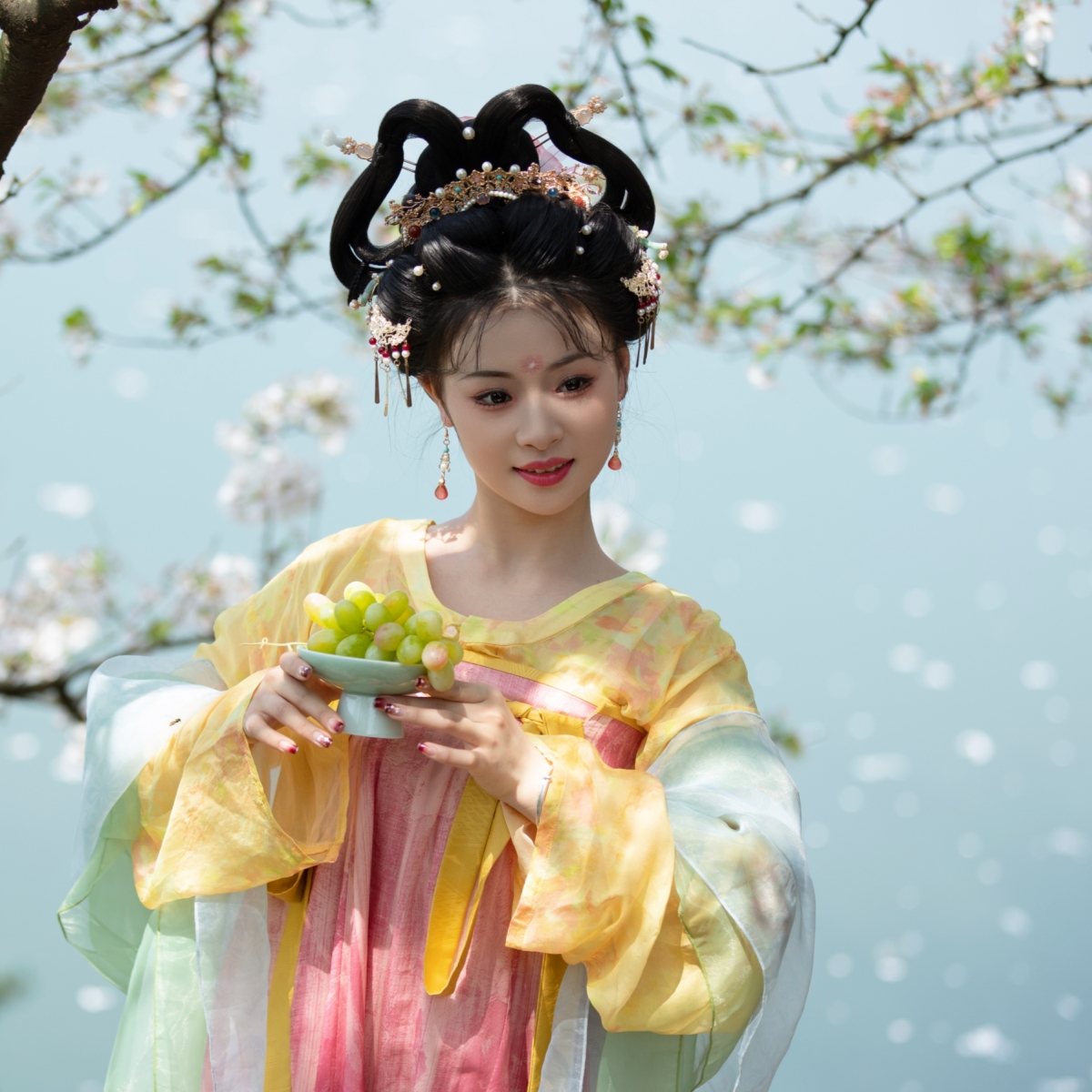 锦心髻 百搭汉服发髻汉 唐 宋 明 魏晋发包发髻可调新萌看详情笔