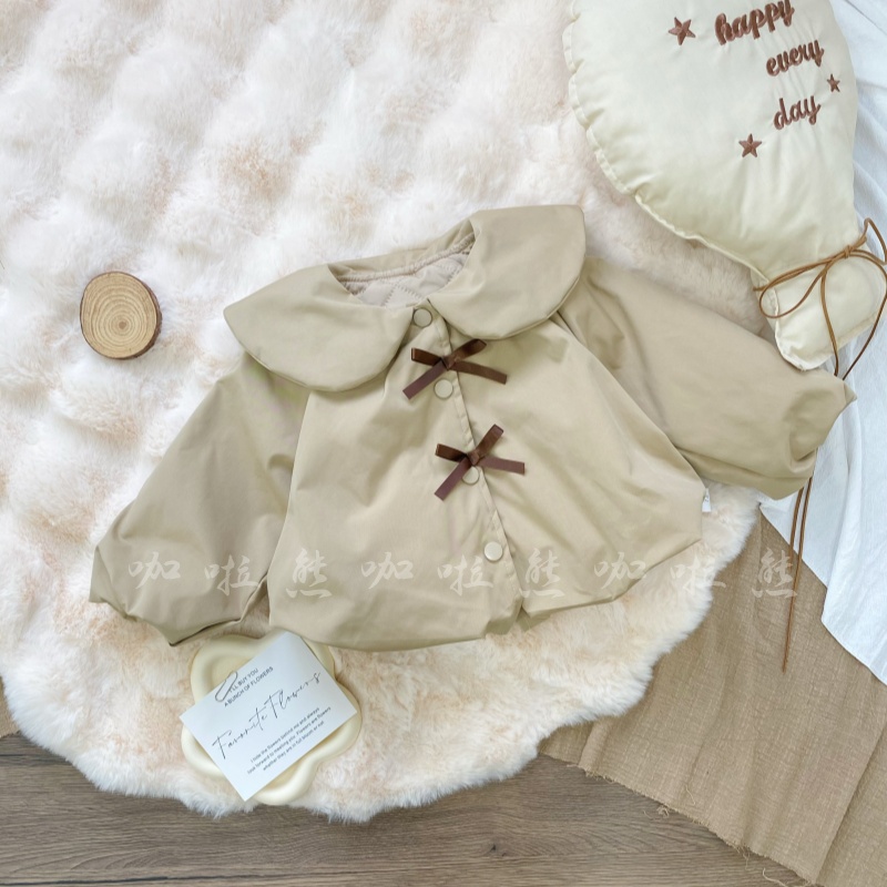 拼秋冬款女宝风衣新款英伦风洋气双层洋气时尚外套