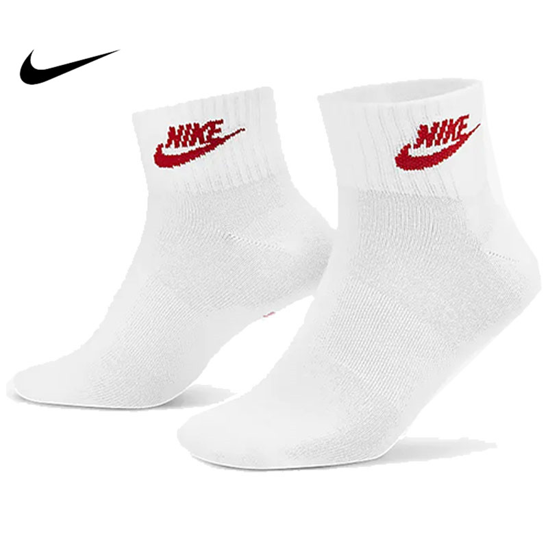 Nike耐克冬季男女袜运动袜训练袜休闲袜舒适袜子三双装DX5074-911