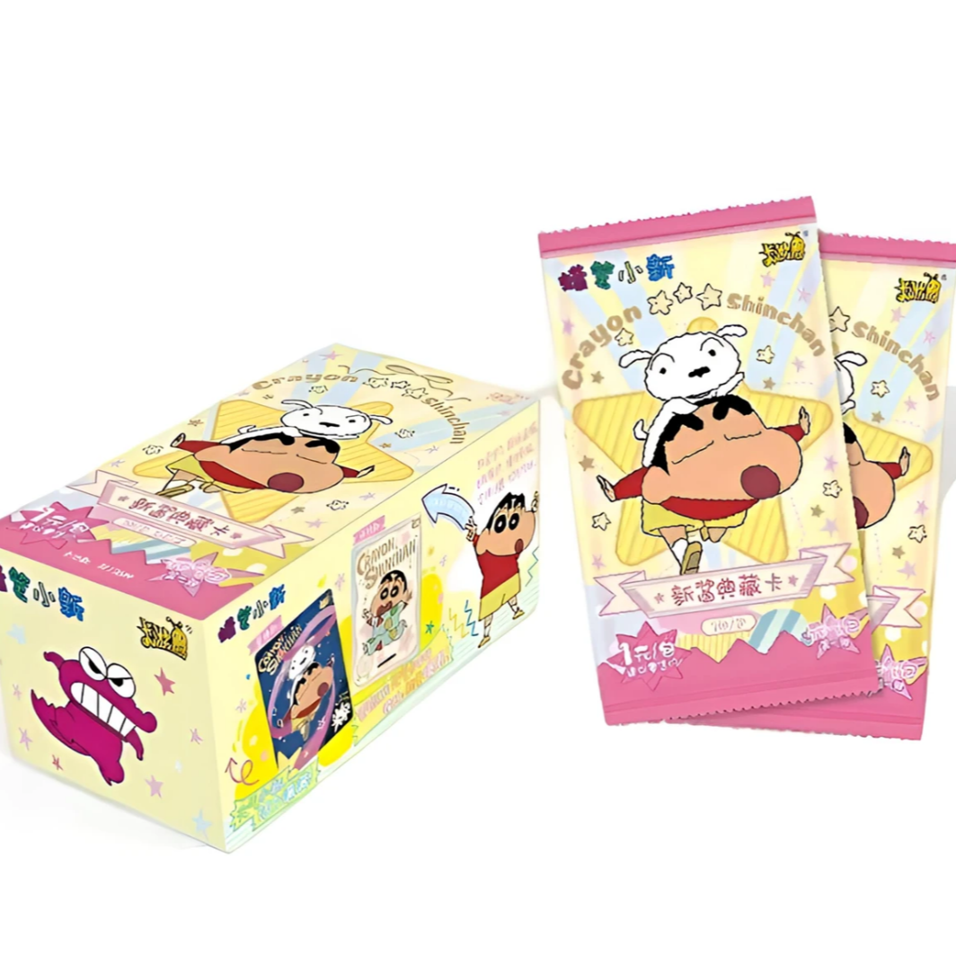 卡游蜡笔小新 元气包   收藏卡 代拆