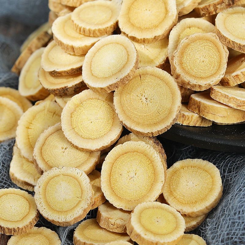 东北长白山黄芪大片带菊花心干货北芪泡水煲汤泡酒