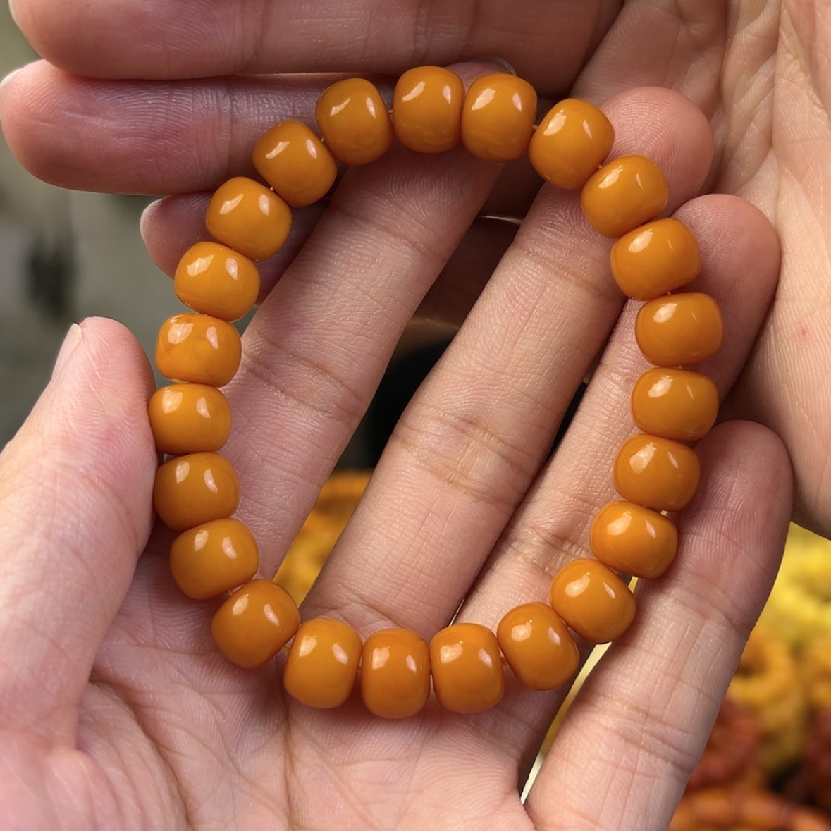 【闪购商品】琥珀手链未镶嵌