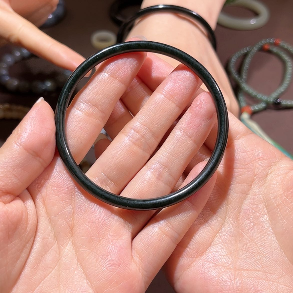 【闪购商品】和田玉手链未镶嵌58