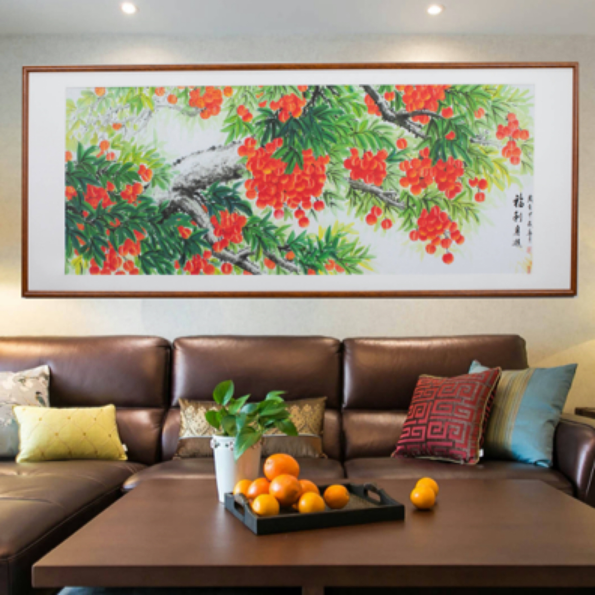 24【福利广进】缘古轩沙发客厅办公室大堂书房茶室装饰画