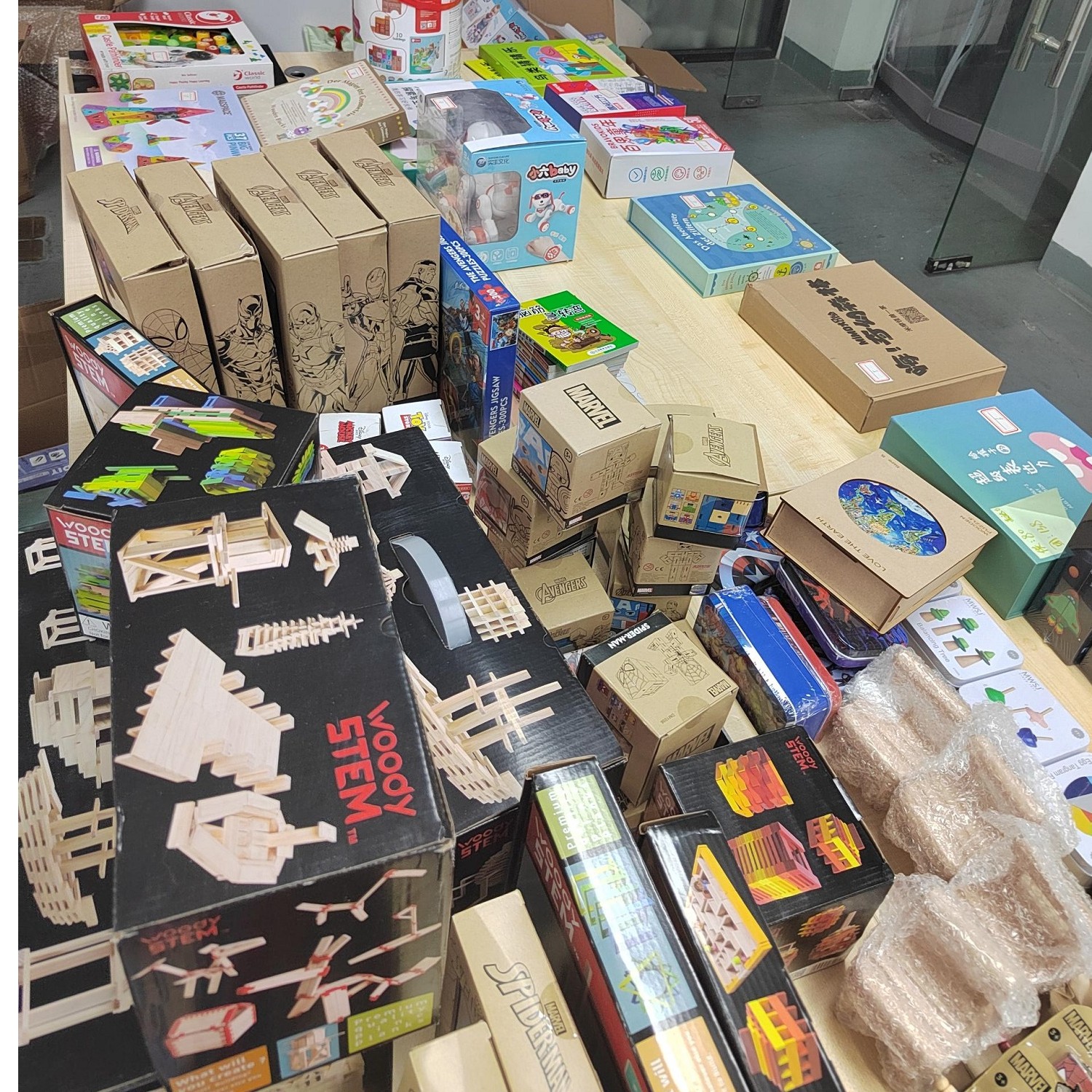 【戏说皮影】仓库绝版产品以编号去拍儿童玩具桌游积木实验套装