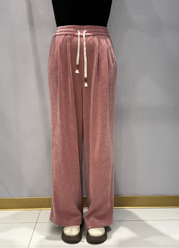 易缔媤彩色加绒裤