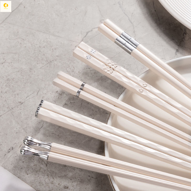 【福利品】白色筷子家用2023新款一人一筷高档高颜值北欧风家庭分