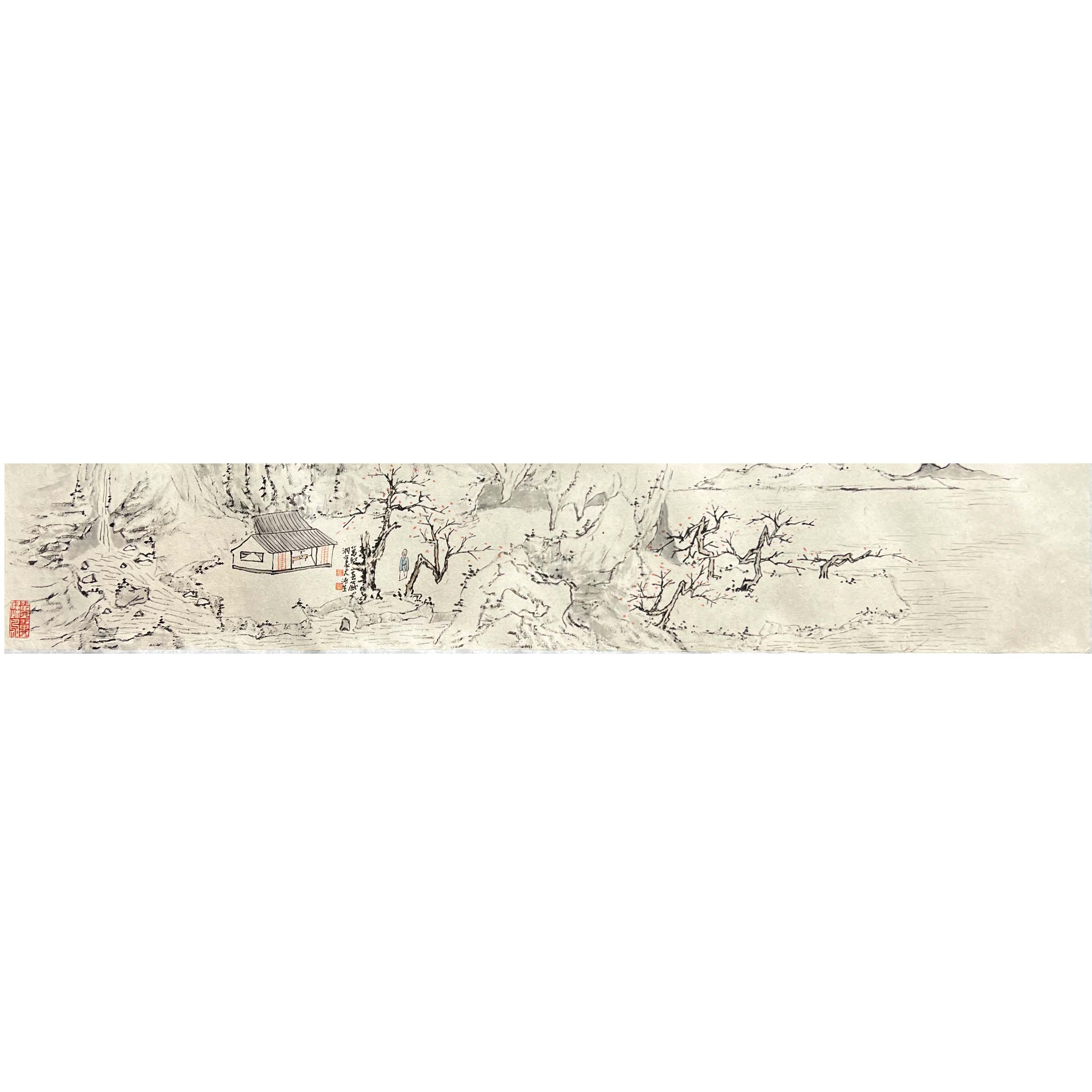 吴純生《洞里天万藏》19cm*90cm