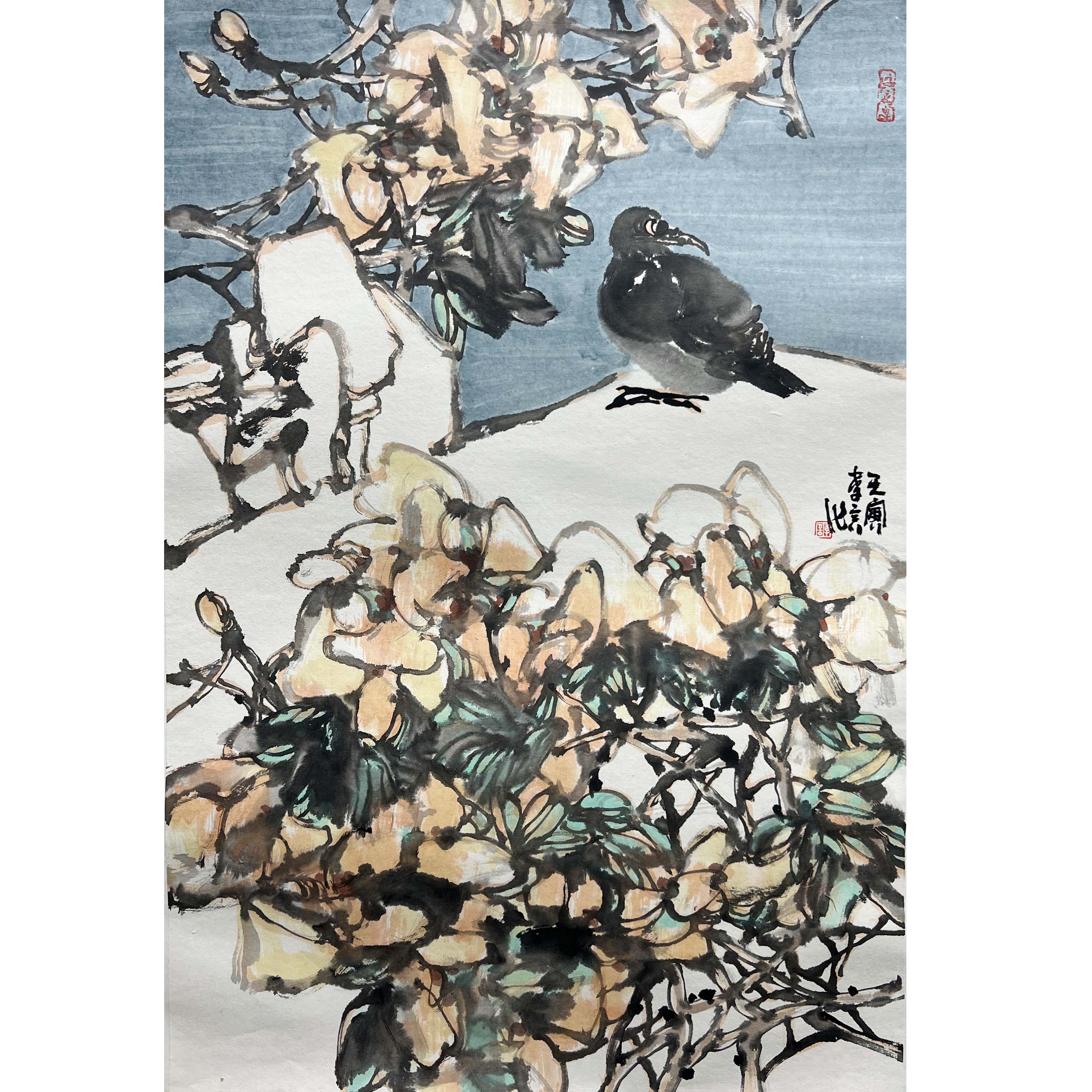 李言《问花系列》68cm*45cm 08