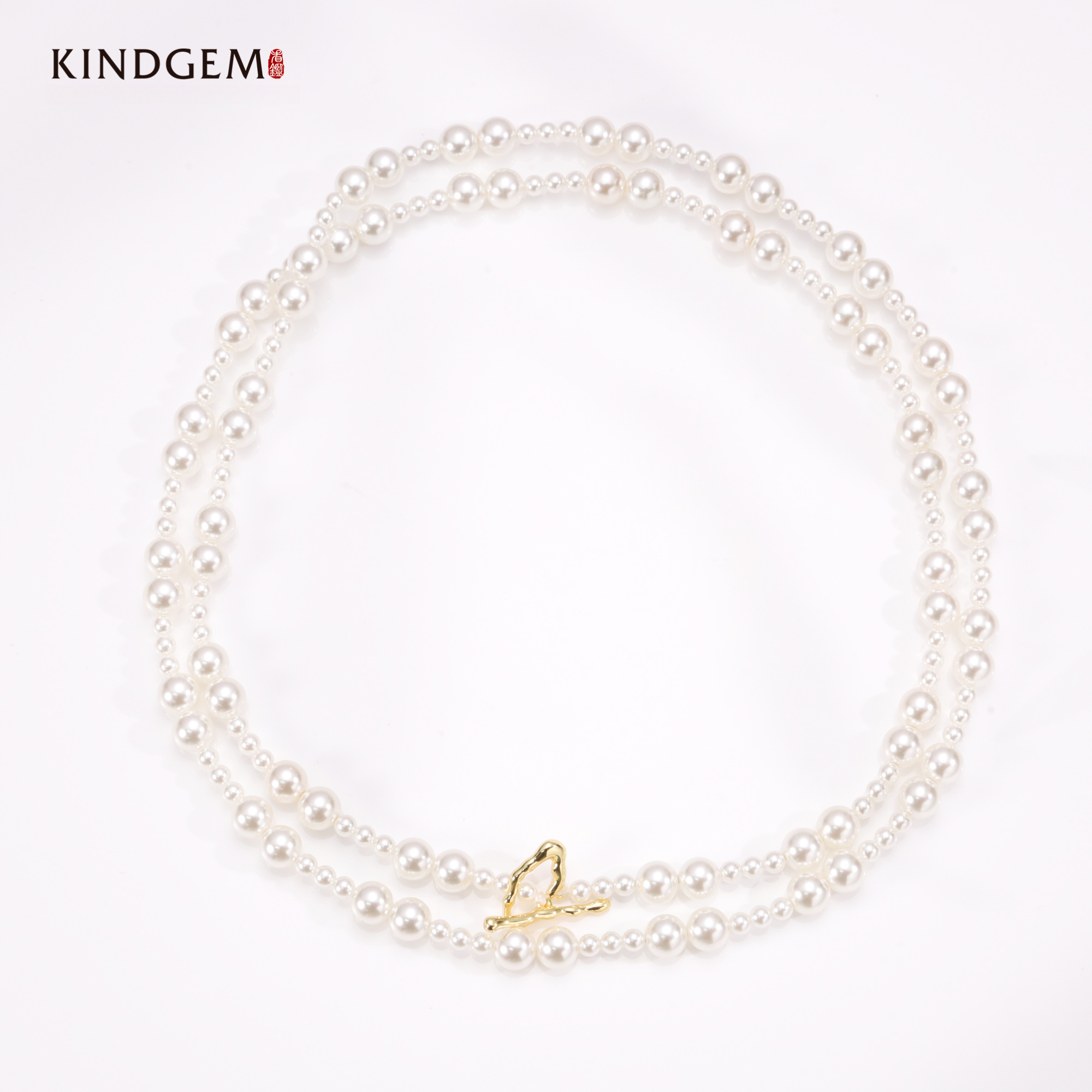 铜合金仿珍珠项链 【颜颜铭饰专属】珠珠高级感项链 AN80XVXC-21250