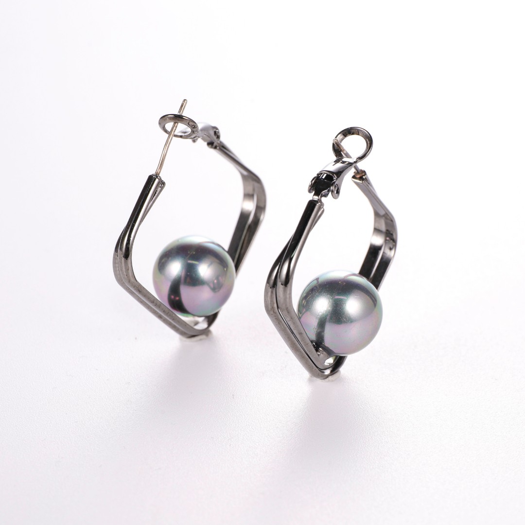 铜合金仿珍珠耳饰 【梵星饰界专属】百搭时尚耳环 AF92XKKC-11386